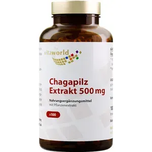 CHAGAPILZExtrakt500mgKapseln100Stück