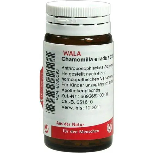 Chamomilla E radice D 20 Globuli, 20 g
