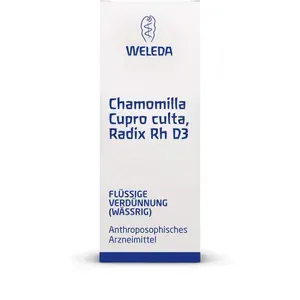 CHAMOMILLACUPROcultaRadixRhD3Dilution20ml