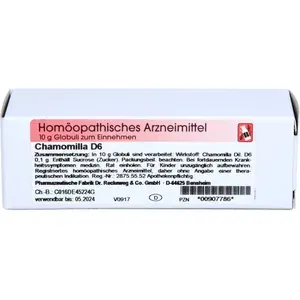 CHAMOMILLAD6Globuli10g