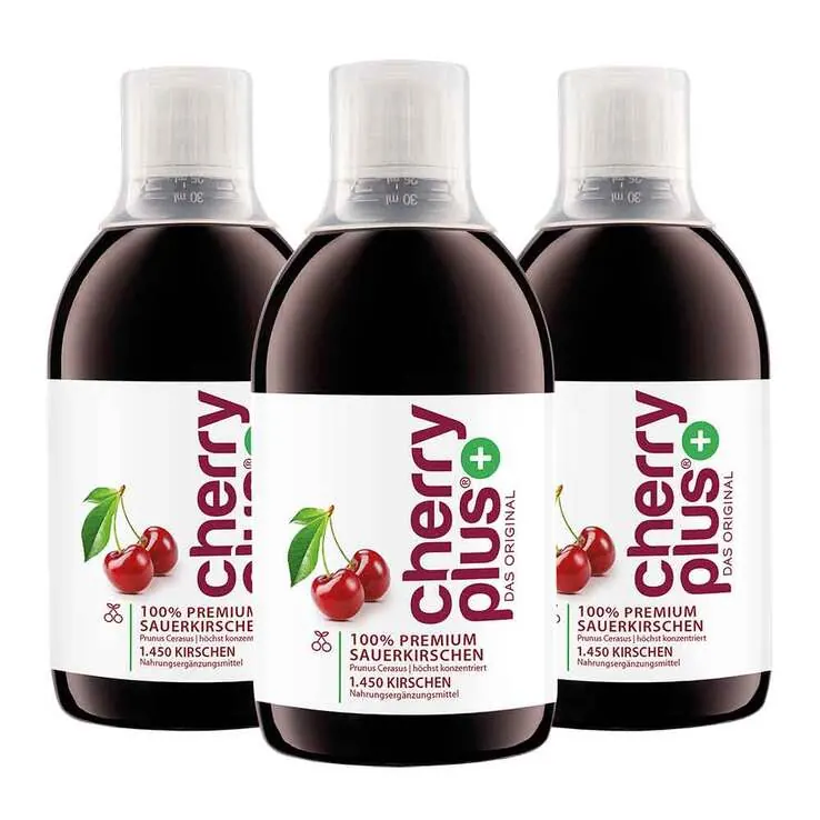 Cherryplus Das Original Montmorency Sauerk.-Konzentrat , 3X500 ml