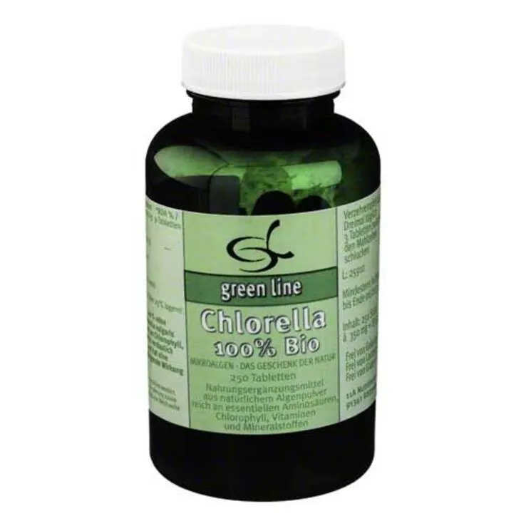 Chlorella 100% Bio Tabletten, 250 St