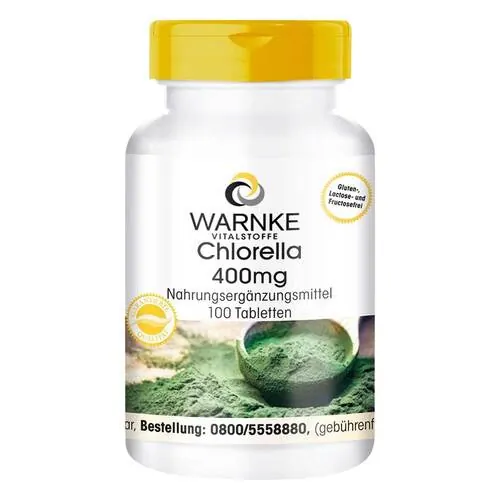 Chlorella 400 mg Tabletten, 100 St