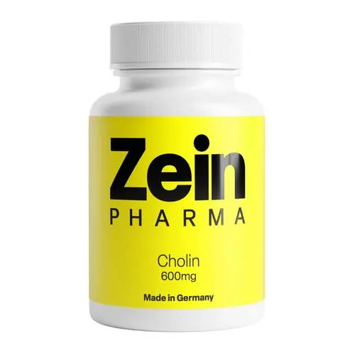 Cholin 600 mg rein aus Bitartrat veg.Kapseln, 60 St
