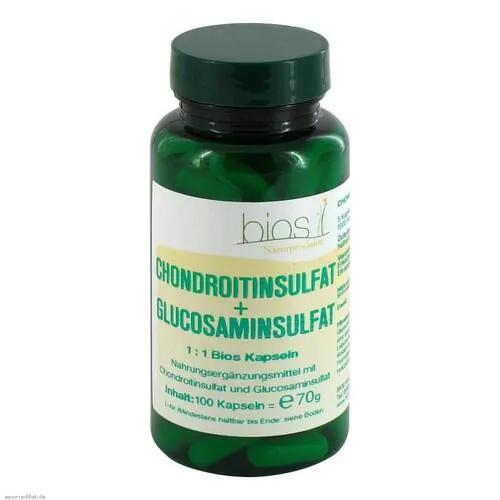 Chondroitin + Glucosaminsulfat 150mg / 150mg Bios Kapseln , 100 St