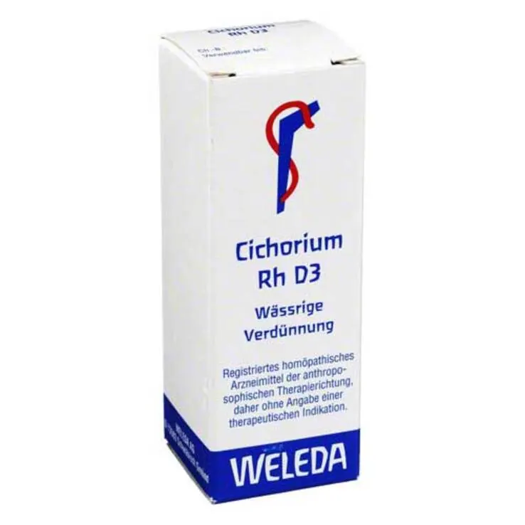 Cichorium Planta Tota Rh D 3 Dilution, 20 ml