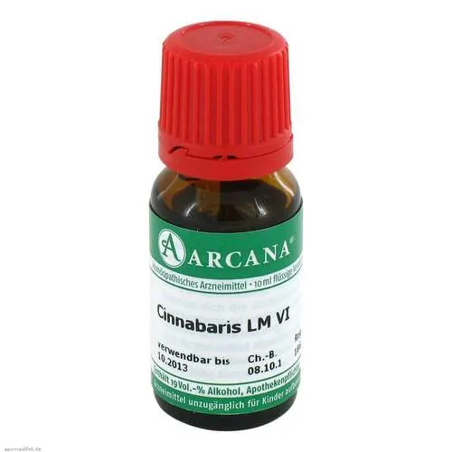 CINNABARIS LM 6 Dilution, 10 ml