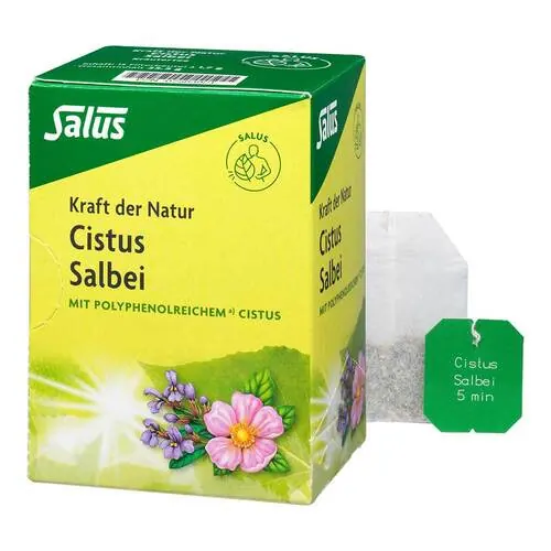 Cistus Salbei Kräutertee Kraft d.Natur Salus Fbeutel , 15 St