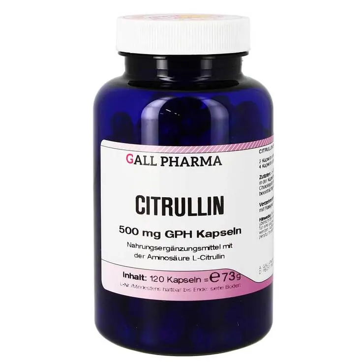 Citrullin 500 mg GPH Kapseln, 120 St