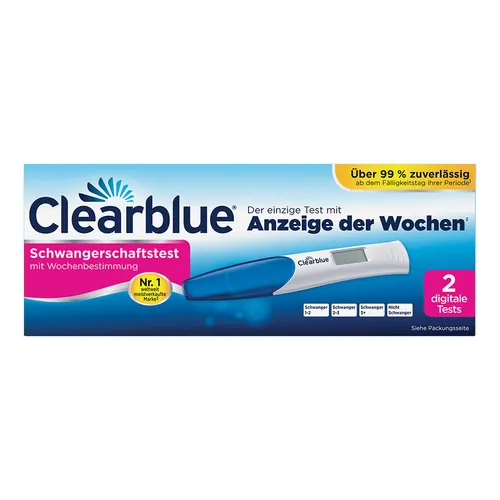 Clearblue Schwangerschaftstest mit Wochenbestimmung, 2 St