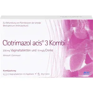CLOTRIMAZOLacis3Kombipackung1St
