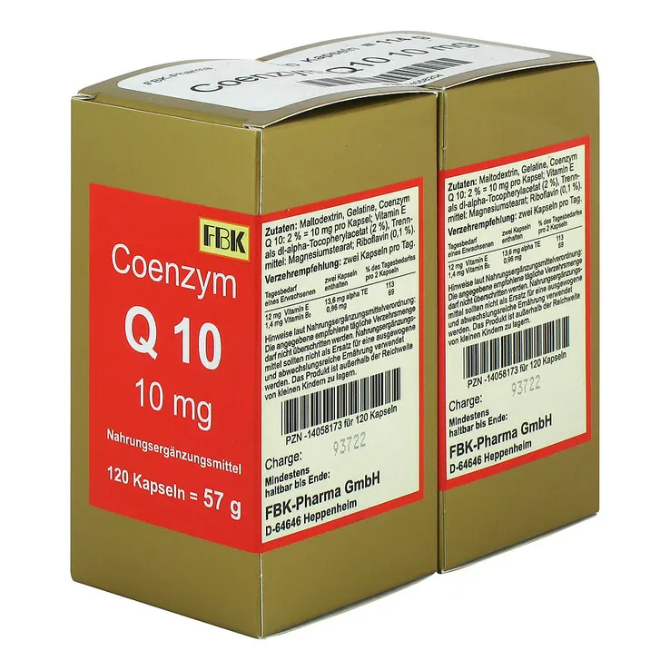 Coenzym Q10 10 mg Kapseln, 240 St