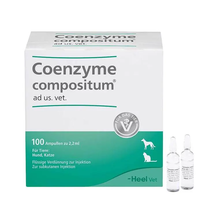 Coenzyme compositum® ad us. vet. Ampullen (2,2 ml), 100 St