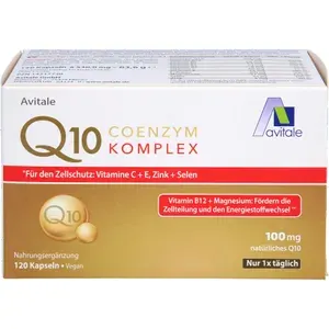 COENZYMQ10100mgKapseln+Vitamine+Mineralstoffe120Stück