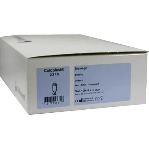 COLOPLAST Drainagebeutel unsteril mini 2240, 10 St