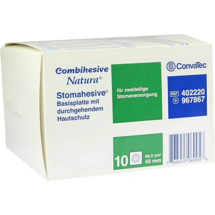 Combihesive Natura Haftgelatine Basis Stomah.45mm, 10 St