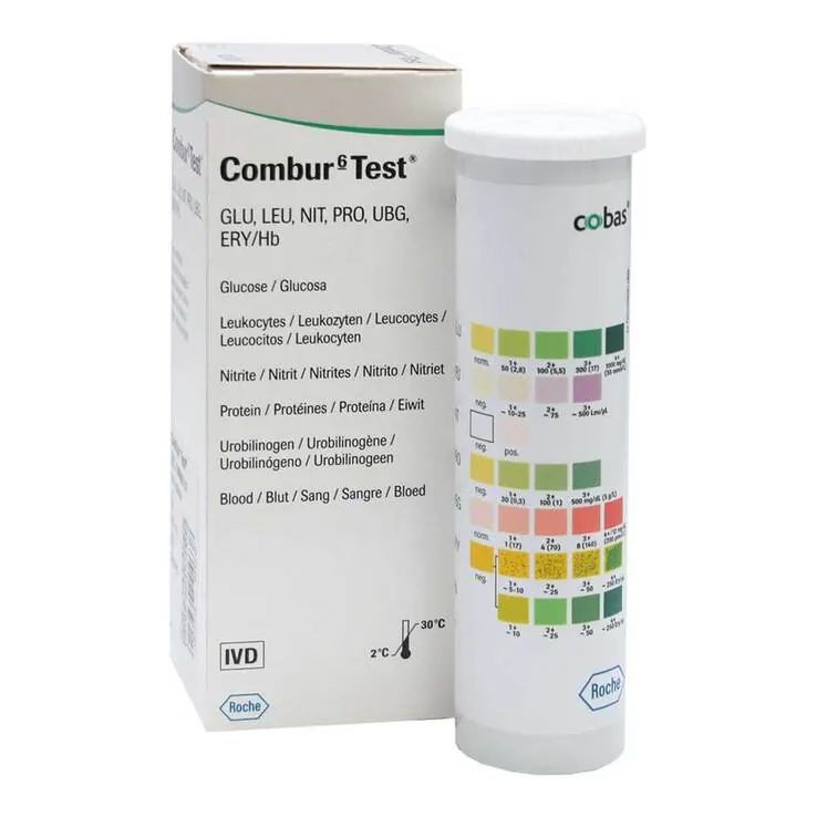 COMBUR 6 Test Teststreifen, 50 St