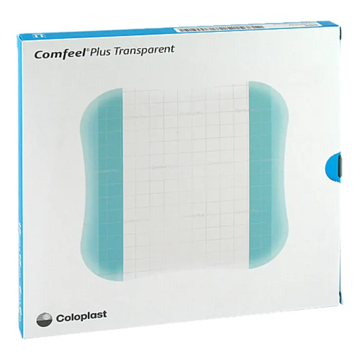 Comfeel Plus Transparent Hydrokolloidverband 15x15 cm, 5 St