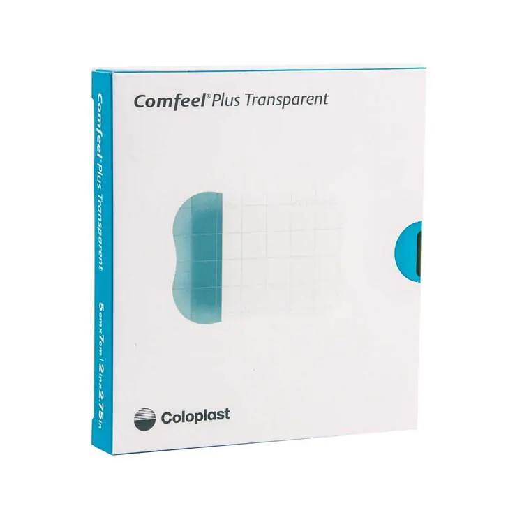 Comfeel Plus Transparent Hydrokolloidverband 5x7 cm, 10 St