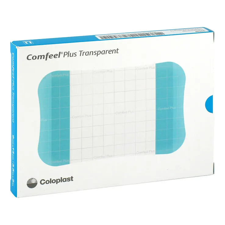 Comfeel Plus Transparent Hydrokolloidverband 9x14 cm, 10 St