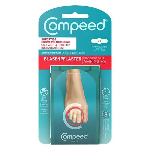 Compeed Blasenpflaster an den Zehen, 8 St