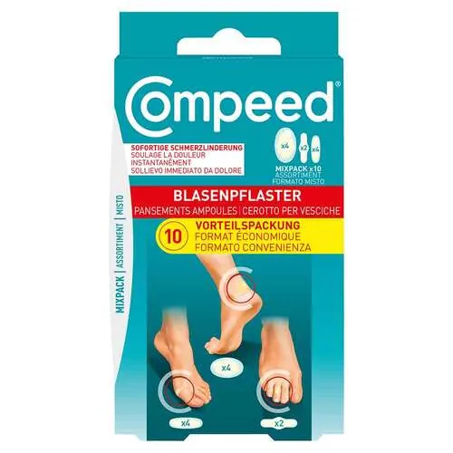 Compeed Blasenpflaster Mixpack, 10 St