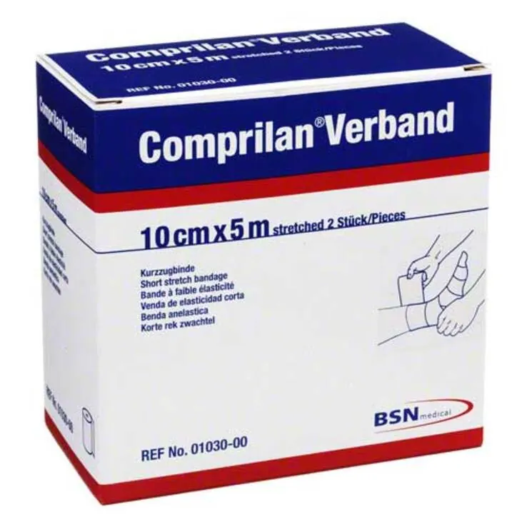 Comprilan Verband ged.5mx10c, 1 P