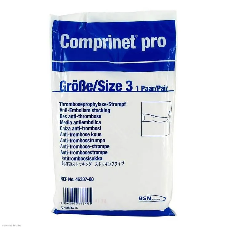 Comprinet pro Strumpf oberschenkel lang Größe 3, 2 St