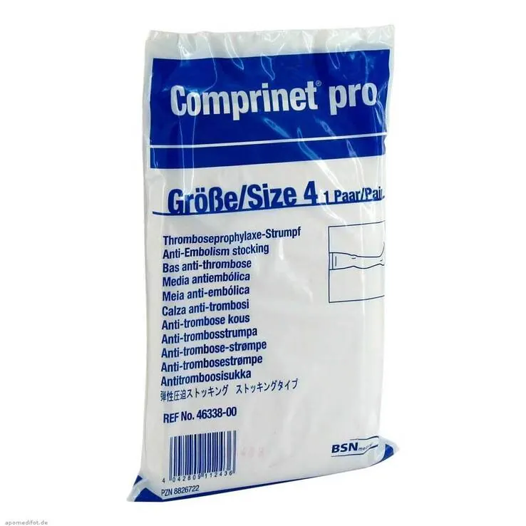 Comprinet pro Strumpf oberschenkel lang Größe 4, 2 St