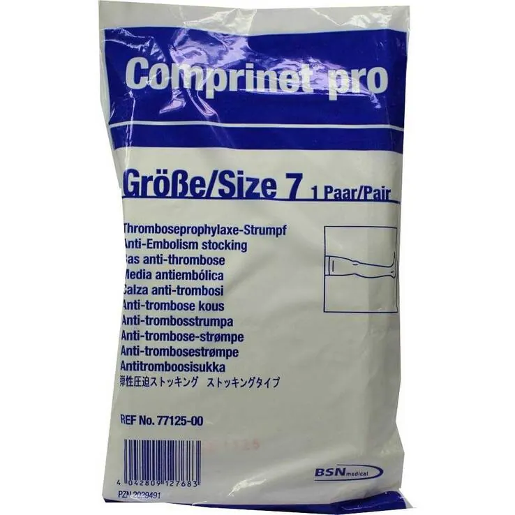 Comprinet pro Strumpf oberschenkel lang Größe 7, 2 St