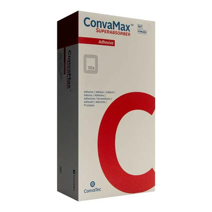 Convamax Superabsorber adhäsiv 15x15 cm, 10 St