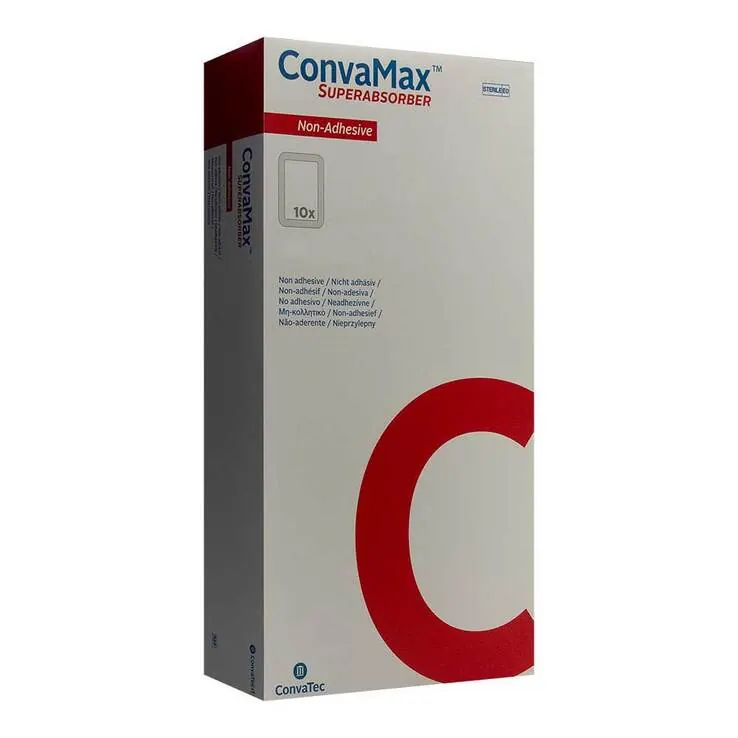 Convamax Superabsorber nicht adhäsiv 10x10 cm, 10 St