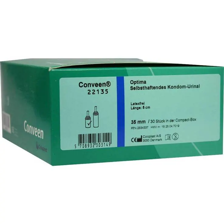 Conveen Optima Kondom Urinal 5cm 35mm, 30 St