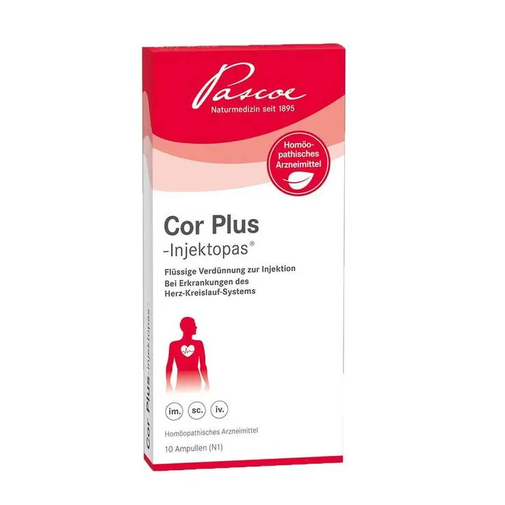 Cor Plus Injektopas Ampullen, 100 St