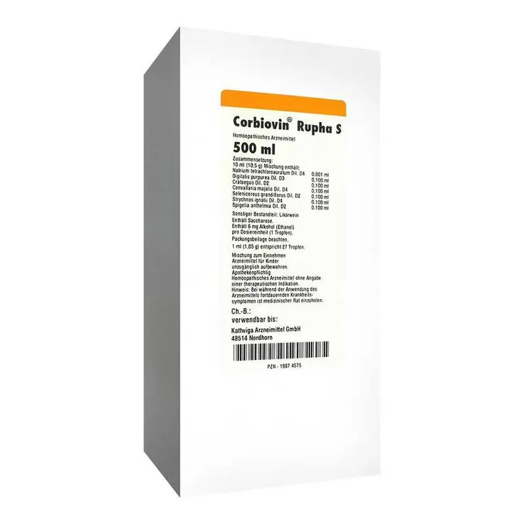 Corbiovin Rupha S Liquidum, 500 ml
