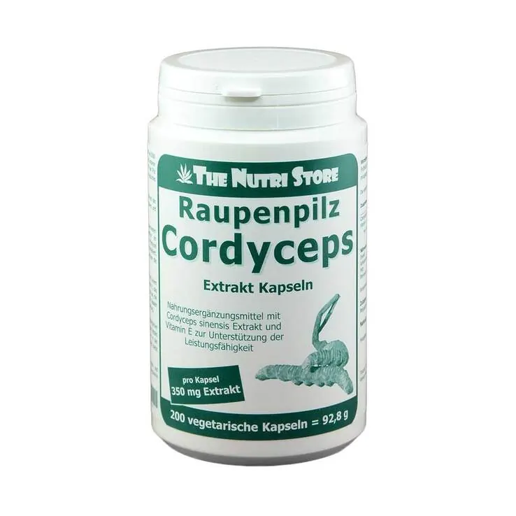 Cordyceps 350 mg Extrakt Kapseln, 200 St