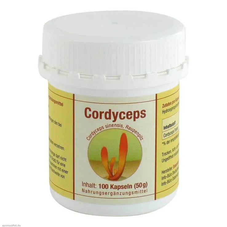 Cordyceps sinensis Kapseln, 100 St