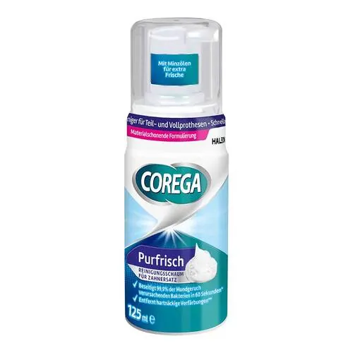 Corega Purfrisch Schaum, 125 ml
