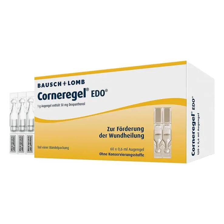 Corneregel® EDO® Augengel fördert die Wundheilung am Auge, 120X0.6 ml