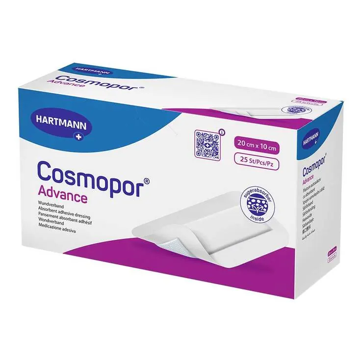 Cosmopor Advance 10x20 cm, 25 St
