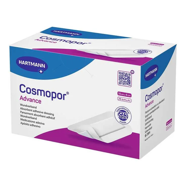 Cosmopor Advance 6x10 cm, 25 St
