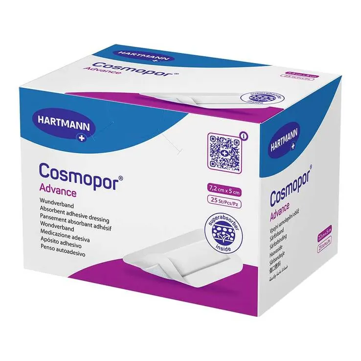 Cosmopor Advance 7,2x5cm, 25 St