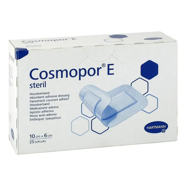 Cosmopor E steril 6x10 cm, 25 St
