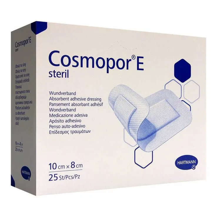 Cosmopor E steril 8x10 cm, 25 St