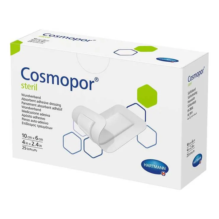 Cosmopor steril 10x6cm, 25 St