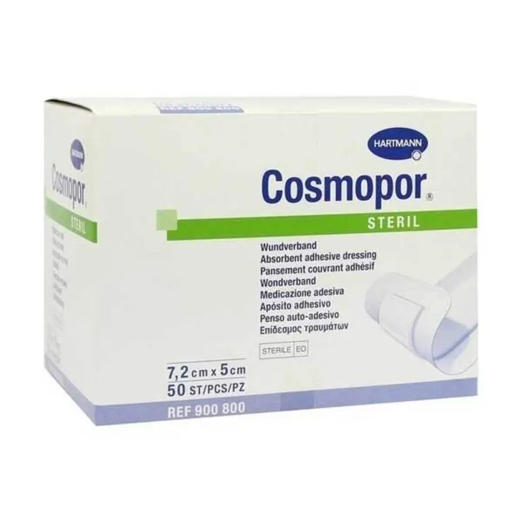 Cosmopor steril 5x7,2 cm 50 St., 50 St