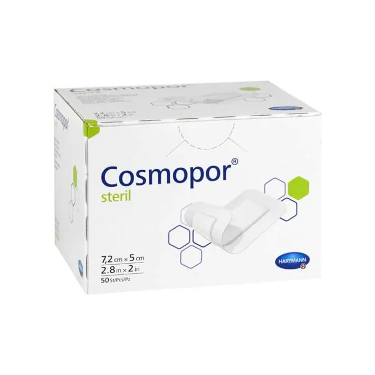 Cosmopor steril 5x7,2 cm, 50 St