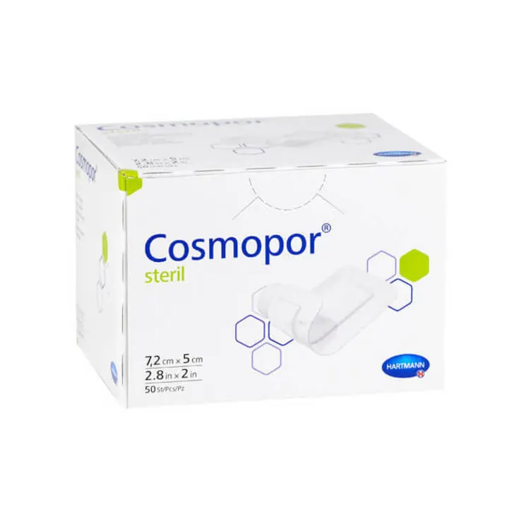 Cosmopor steril 7,2x5cm, 50 St