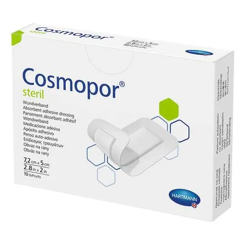 Cosmopor steril Wundverband 5x7,2 cm, 10 St