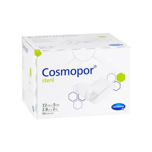 COSMOPOR steril Wundverband 5x7,2 cm, 50 St